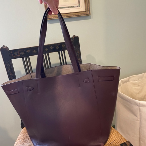 Celine Cabas Phantom Bag Small—Burgundy - Picture 7 of 10